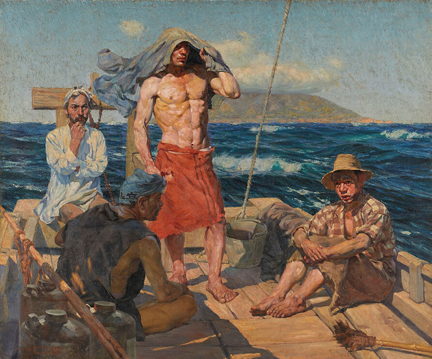 和田三造《南風》1907年、重要文化財