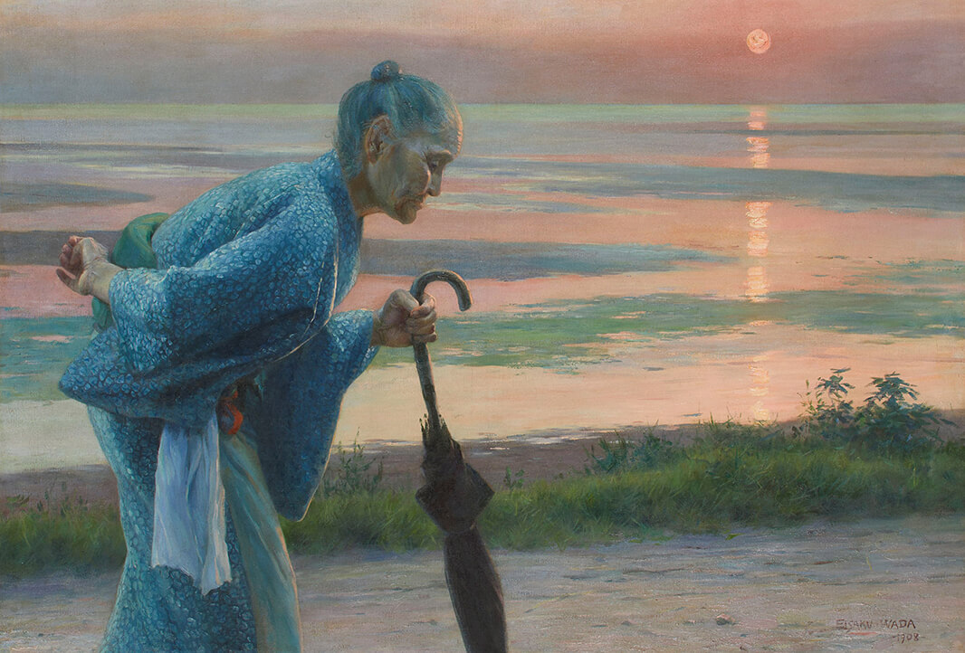 和田英作《おうな》1908年