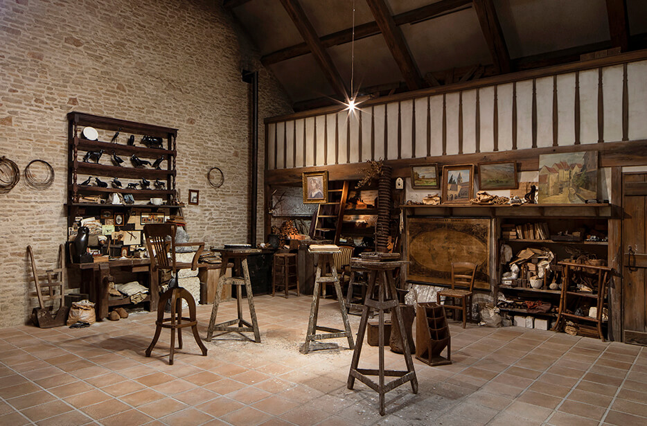 群馬県立館林美術館 別館「彫刻家のアトリエ」　写真＝木暮伸也