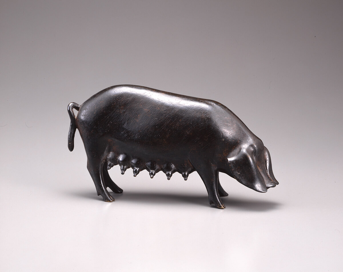 《牝豚》1918年　群馬県立館林美術館