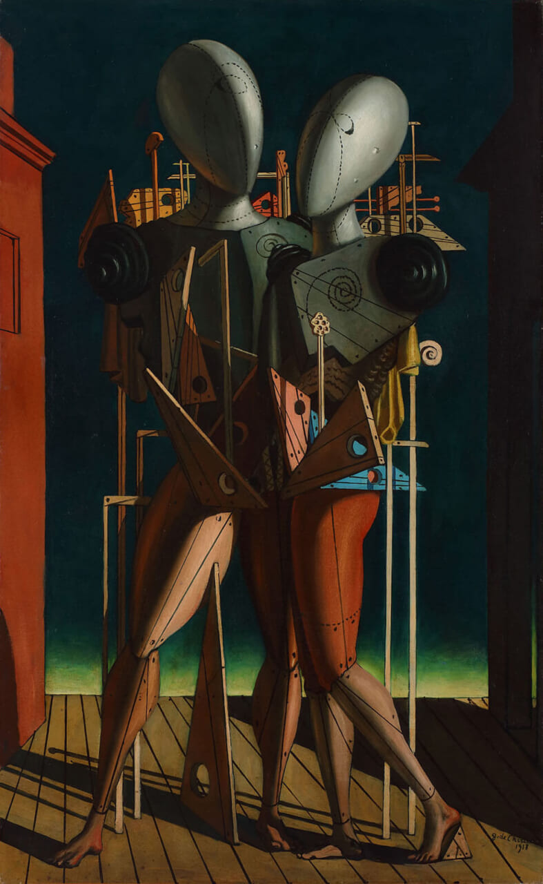 ジョルジョ・デ・キリコ《ヘクトールとアンドロマケーの別れ》
© SIAE,  Roma  &  JASPAR,  Tokyo,  2022        G2790