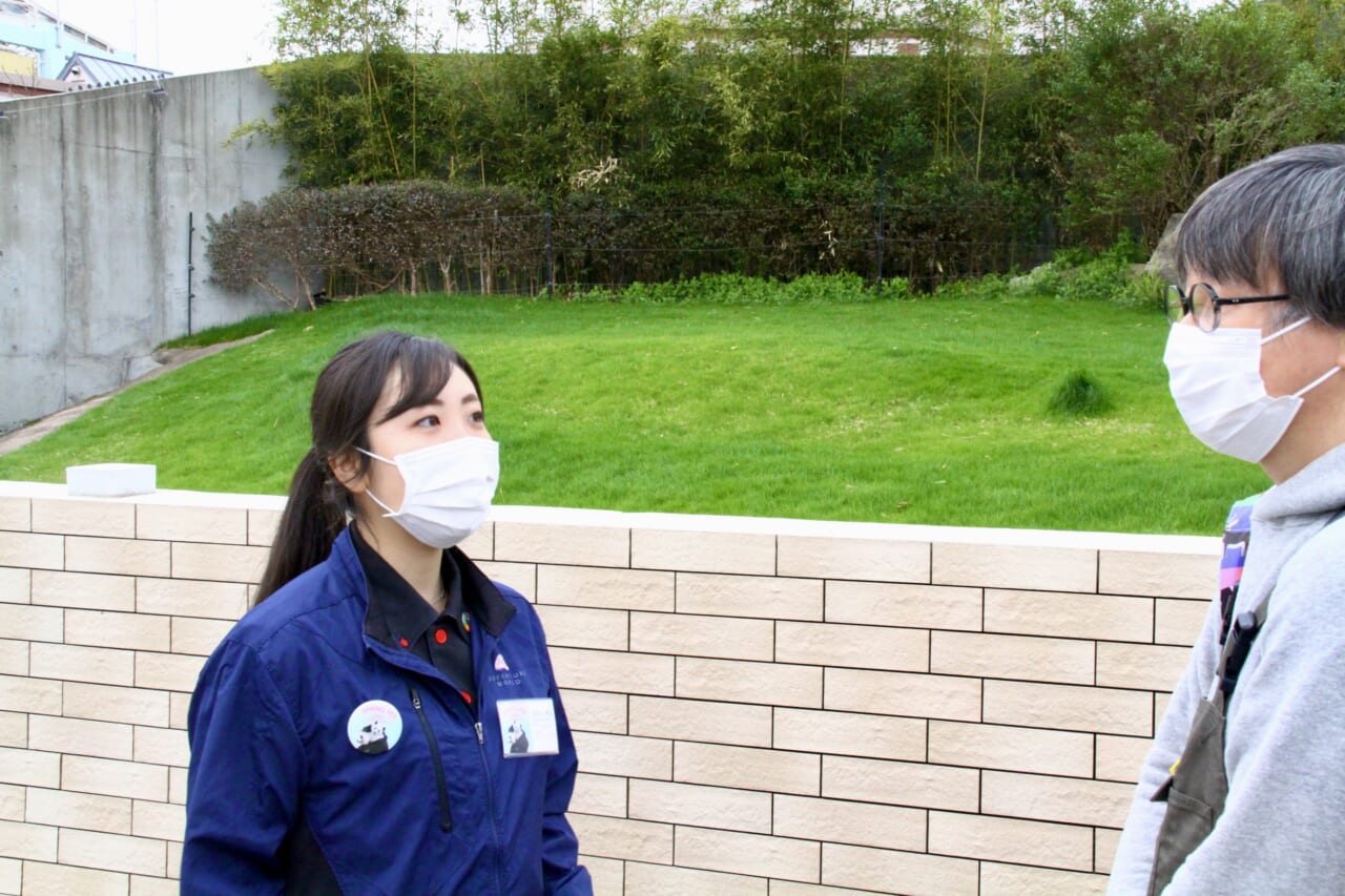 ▲あたりまえですが、左が長谷川穂波さんです。