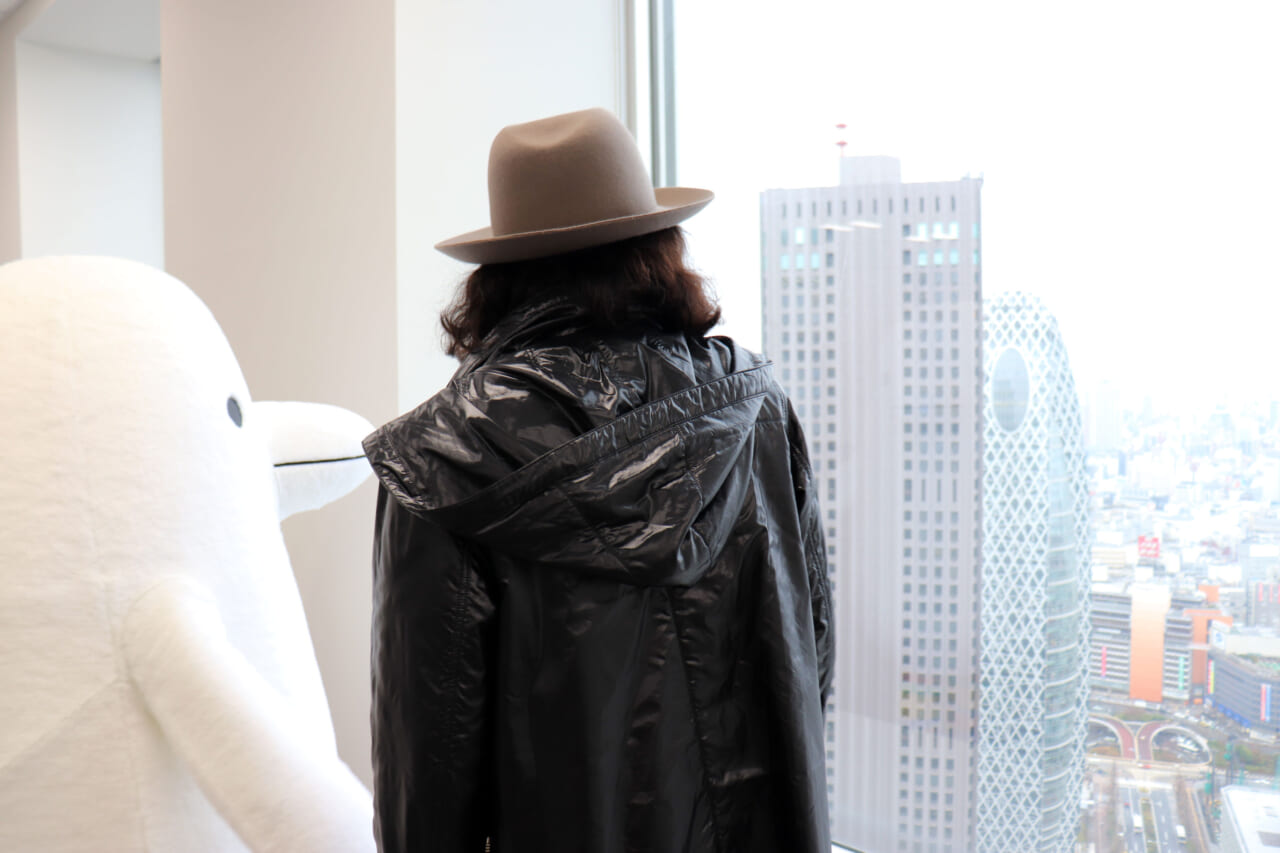 ▲新宿住友ビルからの風景。みうらさんとほぼトリドリ。