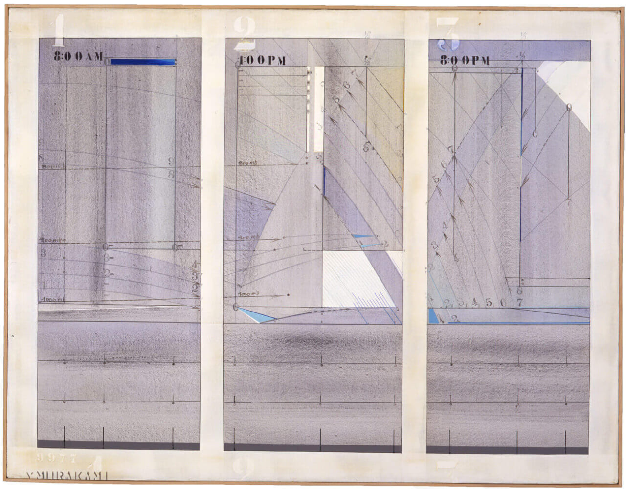 村上善男　《９月９日の気象》　1976年