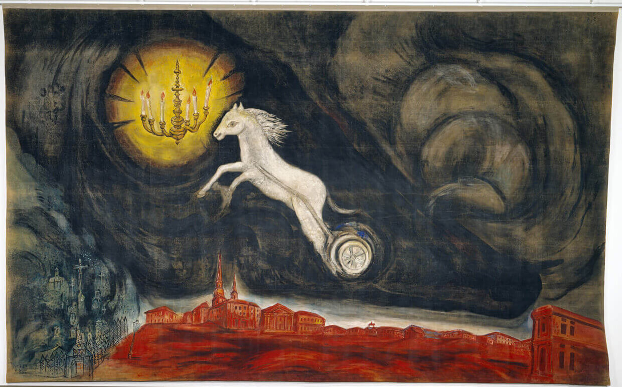 第４幕　《サンクトペテルブルクの幻想》© ADAGP, Paris & JASPAR, Tokyo, 2022, Chagall®   G2896