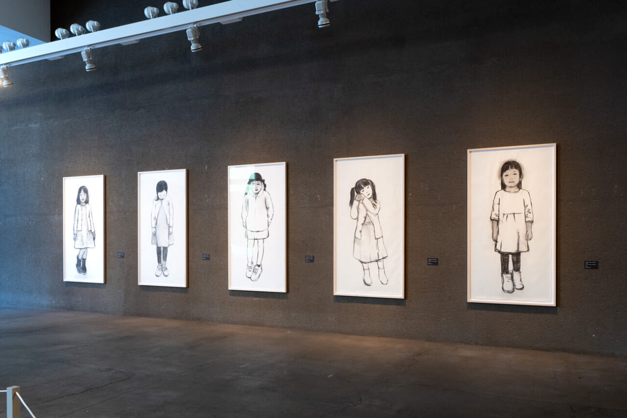 コレクション展2022-1　奈良美智：北のまほろばを行く　展示風景