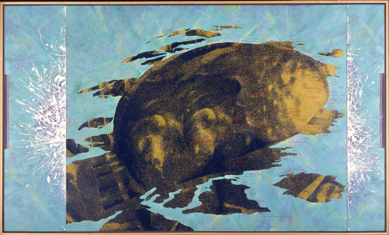 豊島弘尚　《大地（アトランティス）82-3》　1982年