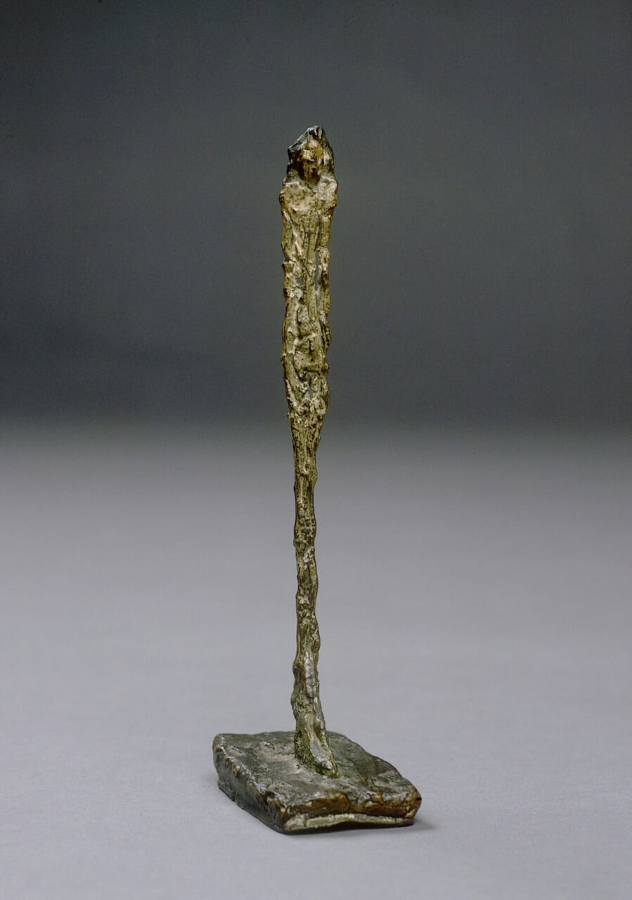 アルベルト・ジャコメッティ《裸婦立像》1950年頃　富山県美術館蔵