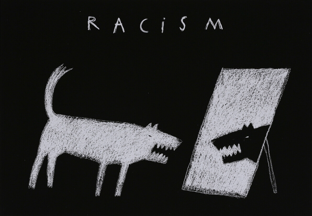 グジェゴジ・ムィチカ 《人種差別》 2017年　富山県美術館蔵