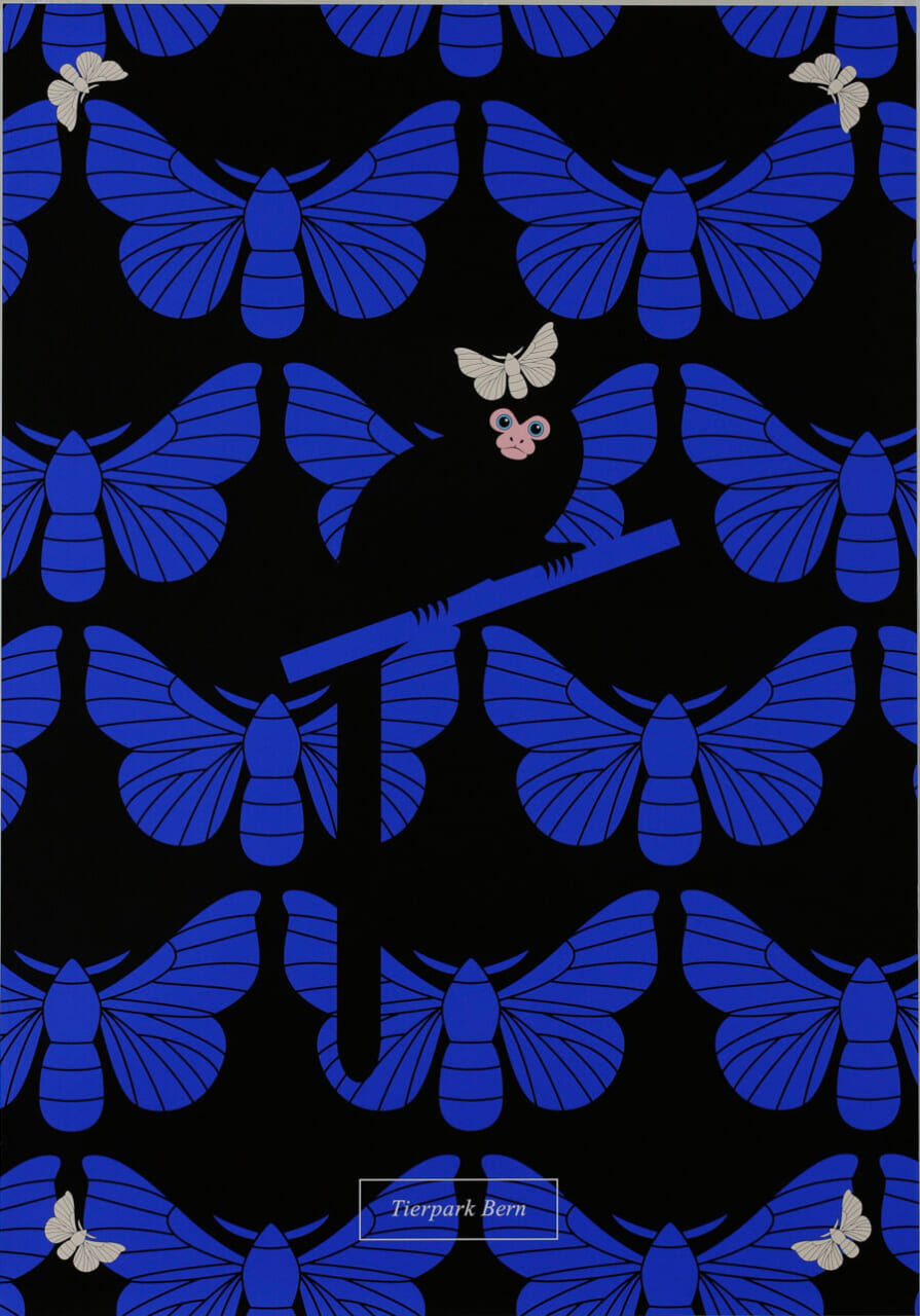 クロード・クーン 《ベルン動物園―シルクモンキーがやって来ました》 2017年　富山県美術館蔵