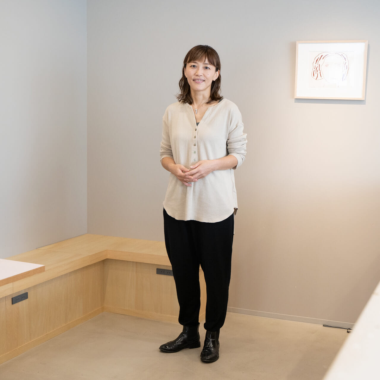 着用アイテム：juniper ブラック