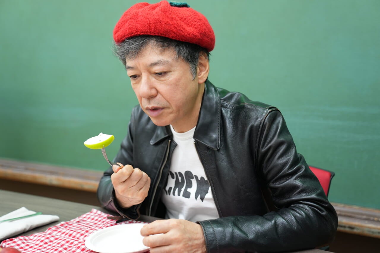 ▲板尾さん、初ブラムリー。