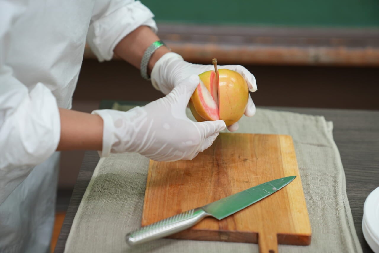 ▲中がピンク。
