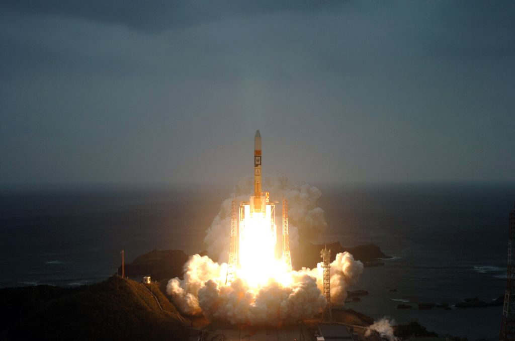 H-IIA15号機　温室効果ガス観測技術衛星「いぶき(GOSAT）」打ち上げ ©JAXA