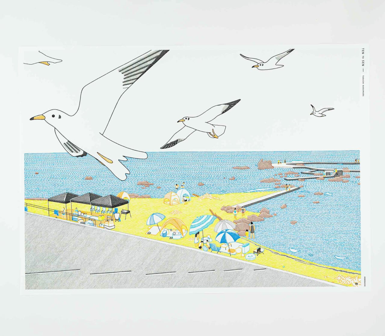 ▲B2ポスター「笹川流れ」 / 価格3300円（税込）