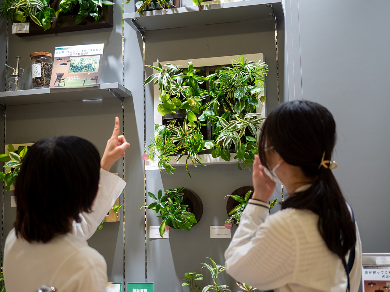 ▲人気の壁掛けタイプ。