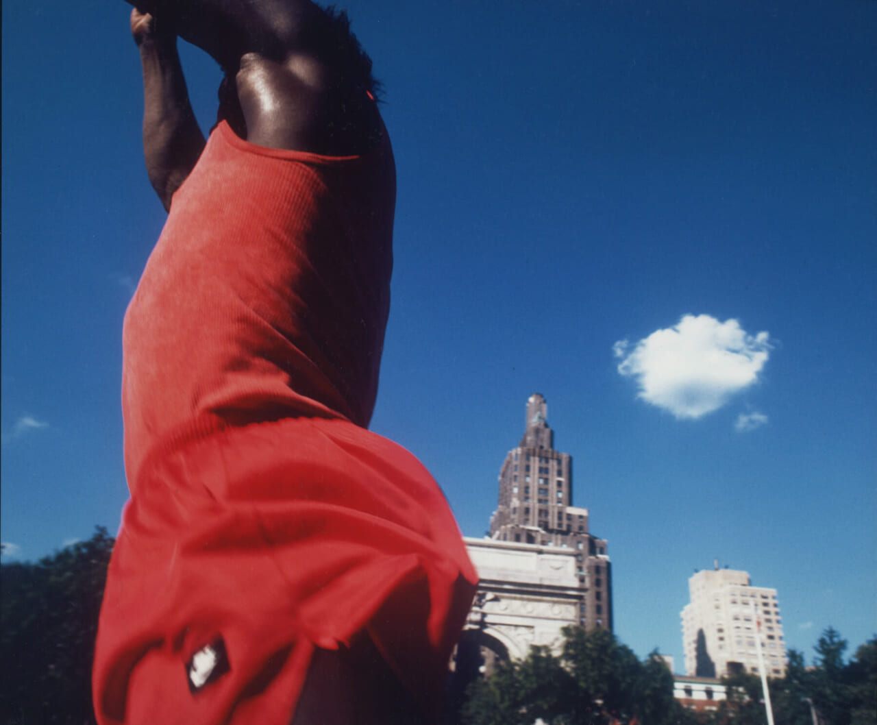 ニューヨークで撮影した作品。平間至 《ニューヨーク》 1987年 ©Itaru Hirama