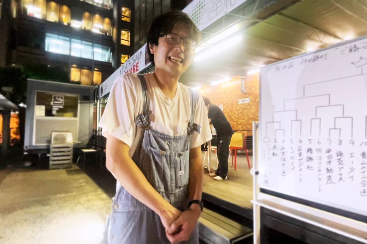 快く応じてくれた、サウナラボさん。お互いがんばりましょう！　