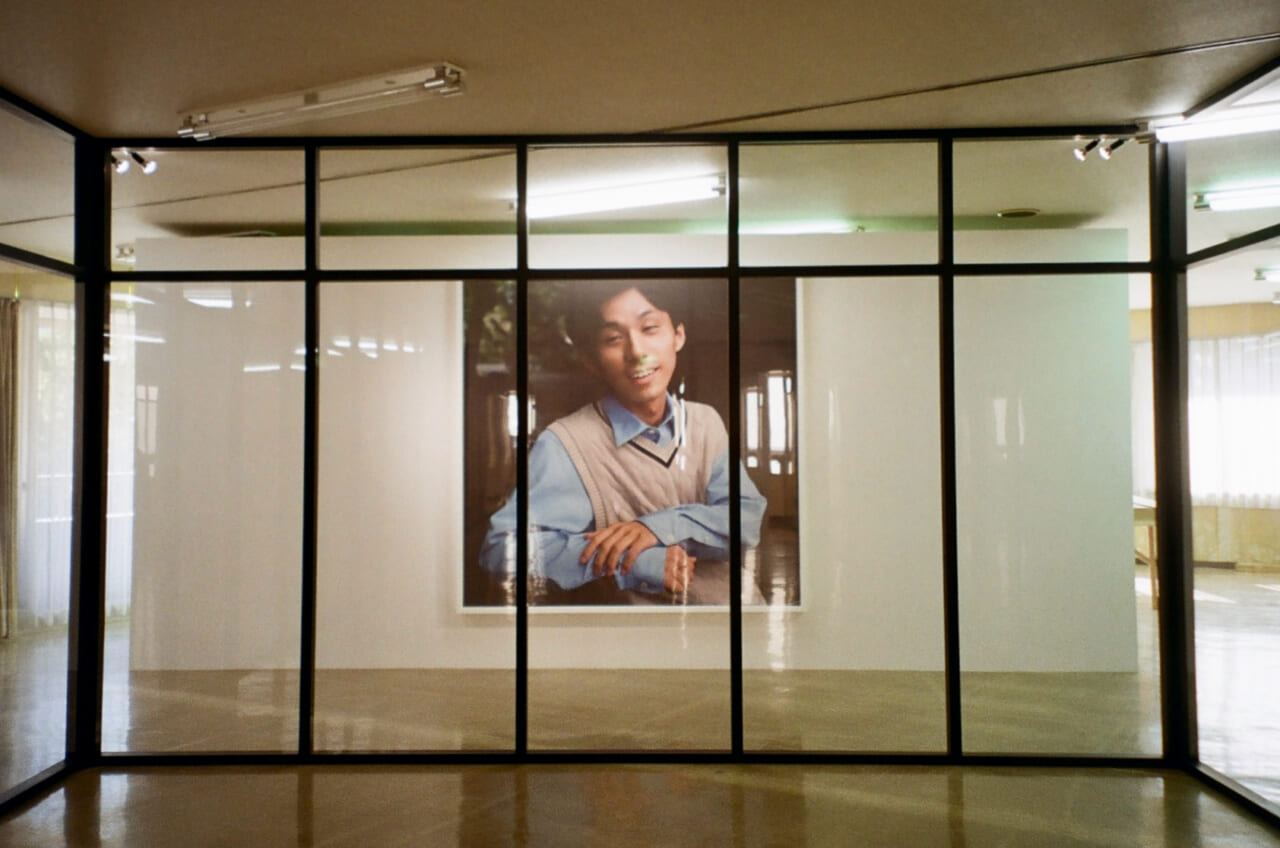 ポートレイト・プロジェクト。この日はマーク・ペクメジアンの撮影した作品が展示されていた。