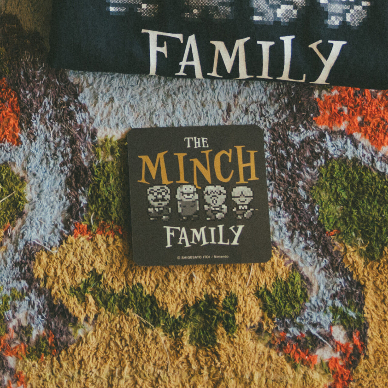 ミンチファミリーステッカー　440円（税込）