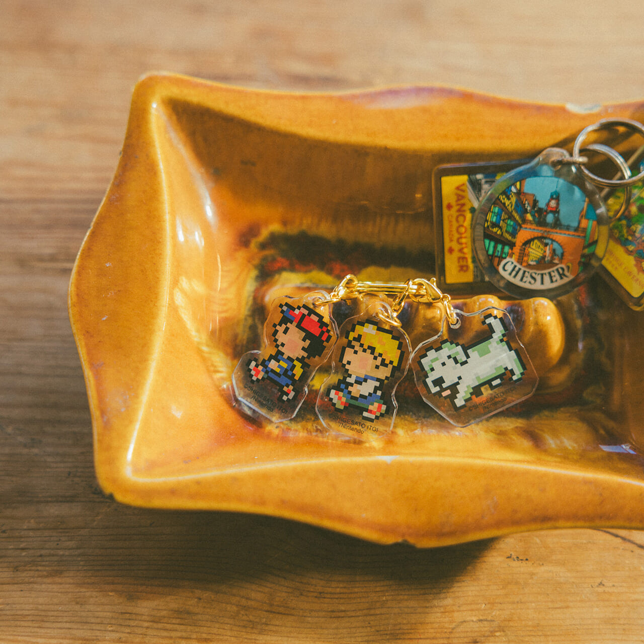 アクリルキーホルダー（ネスとポーキーとチビ）　1,650円（税込）