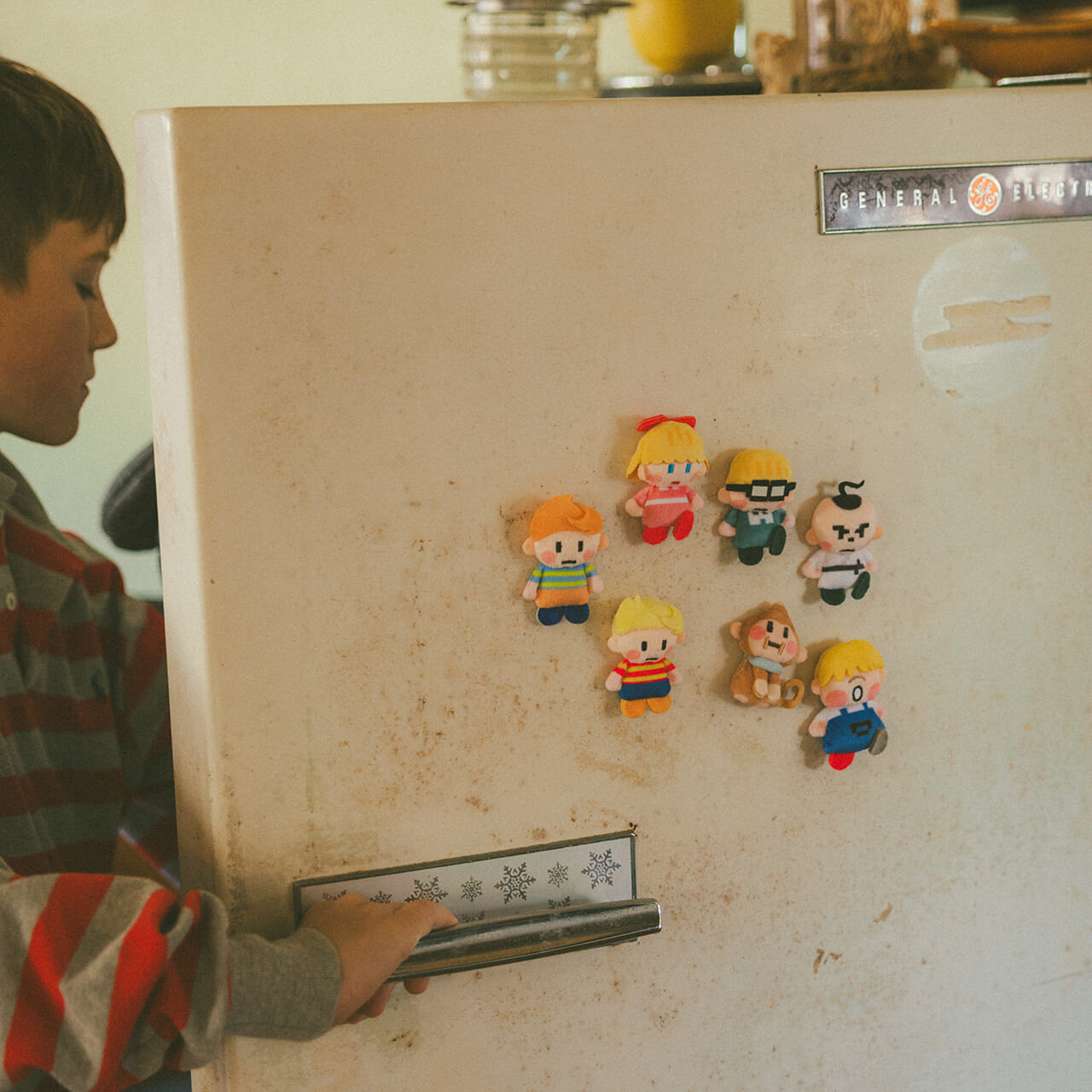 マグネットマスコット（ポーキー、ポーラ、ジェフ、プー、リュカ、クラウス、サルサ）　各1,320円（税込）