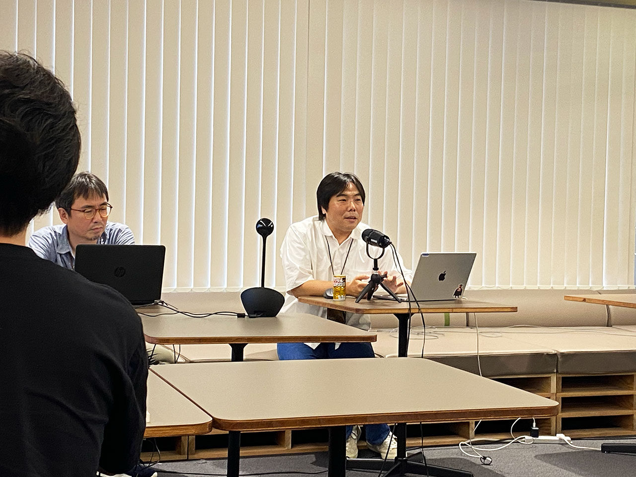 ▲スライドを見せながら、丁寧に説明する多田さん。相変わらず話がわかりやすい。