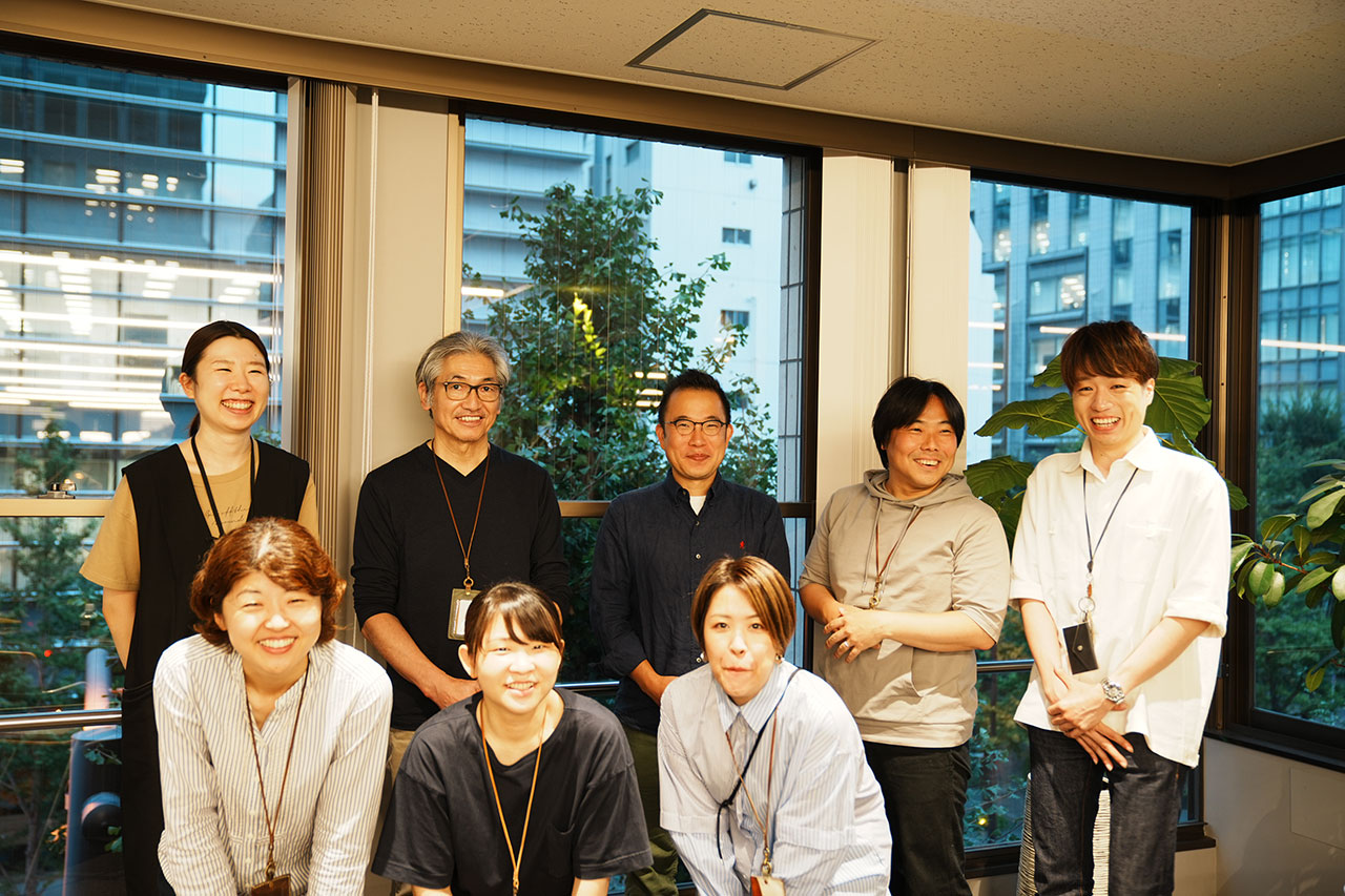 ▲プロジェクトに関わったみんな。こんなふうに集まったときのチームを超えて仲の良い感じは、いつもいいなあと思います。
