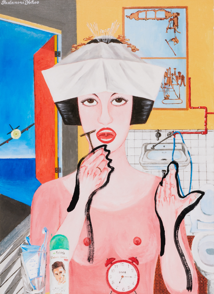 横尾忠則《シン・鏡の中の花嫁でさえも》2021/2022