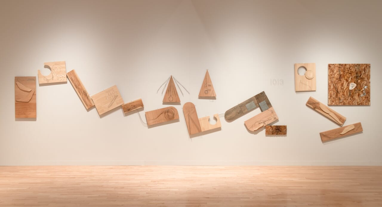 光島貴之《ハンゾウモン線・清澄白河から美術館へ》2019 Photo: Takashi Fujikawa