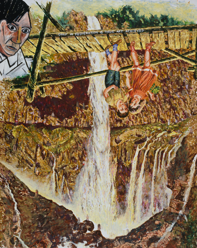 横尾忠則《20年目のピカソ》2001