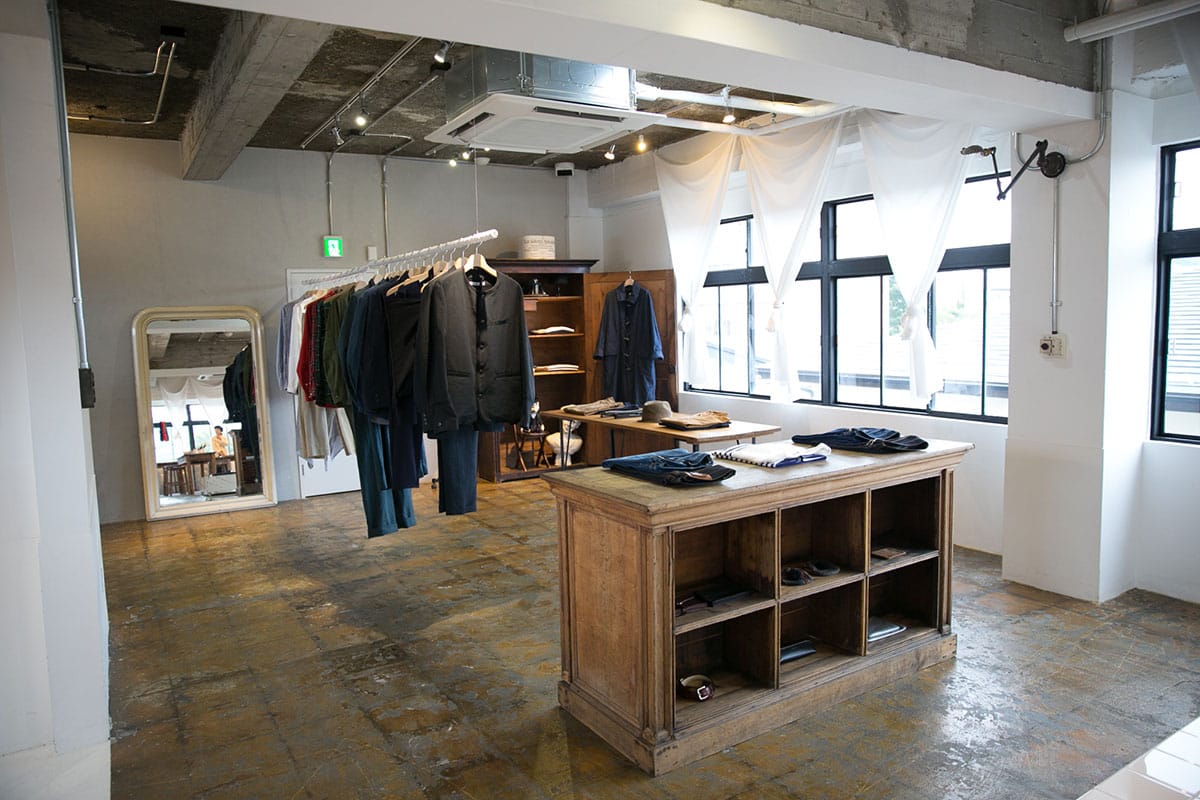 ▲エプロンなどのキッチン周りの布以外に
もちろん、洋服もあります。