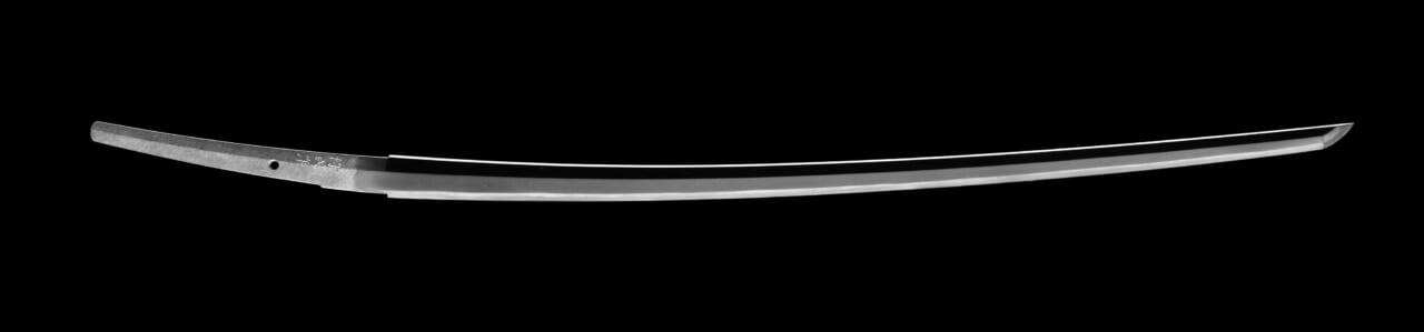 2021年作、工藤さんが「理想に近づけた」という小太刀。撮影：藤代