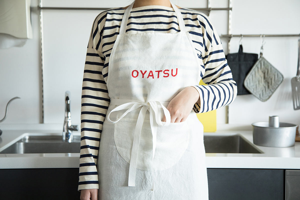 ▲OYATSUエプロン。