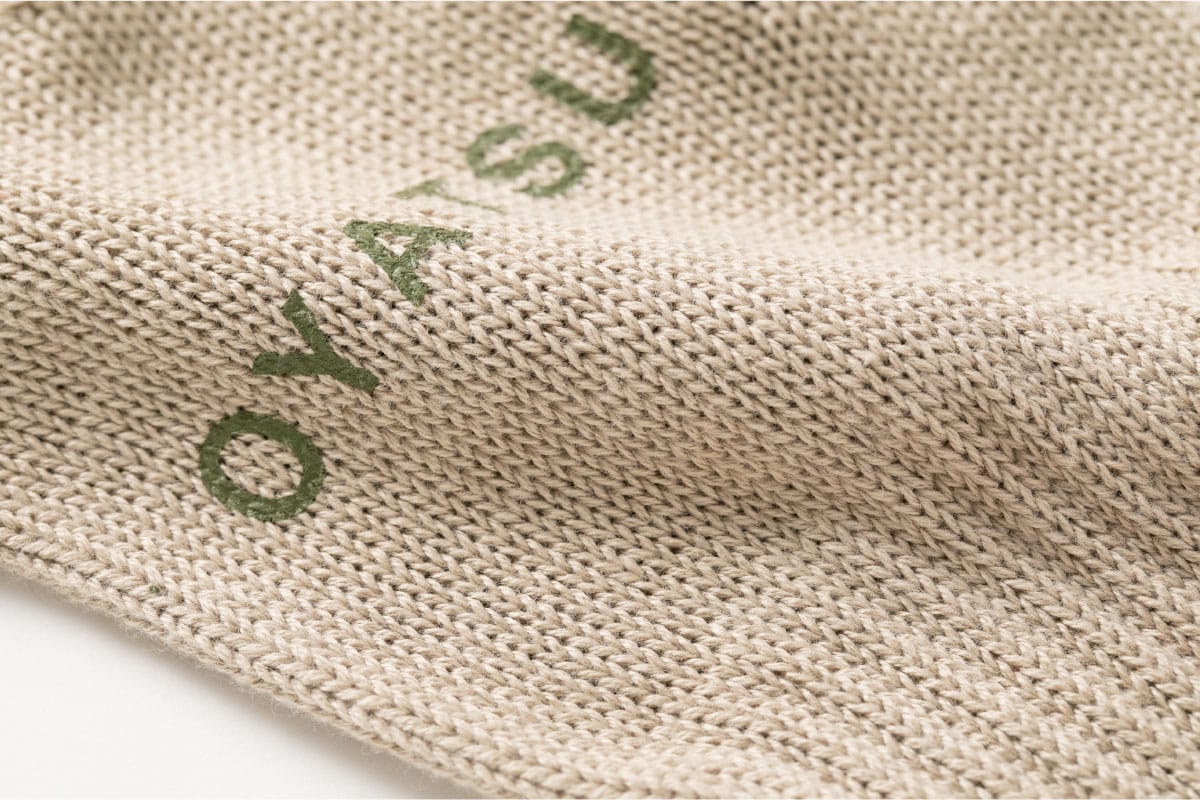 ▲プリントと質感。