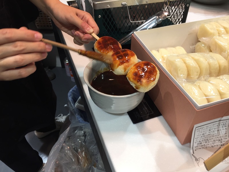 ▲群馬の焼きまんじゅう