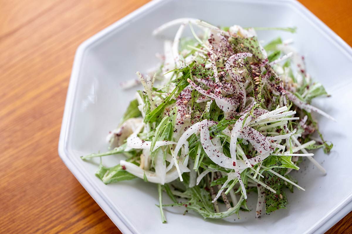 ▲やさしい味の梅ふりかけ「うめももち」