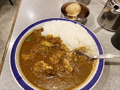 ▲「エチオピア」のカレー