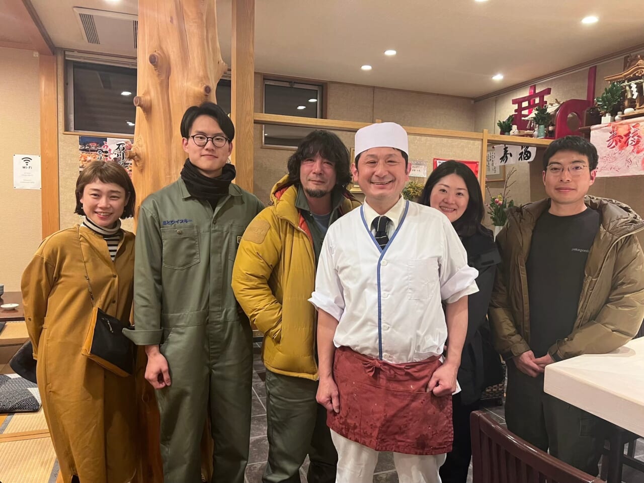 大将と支援メンバーで記念撮影