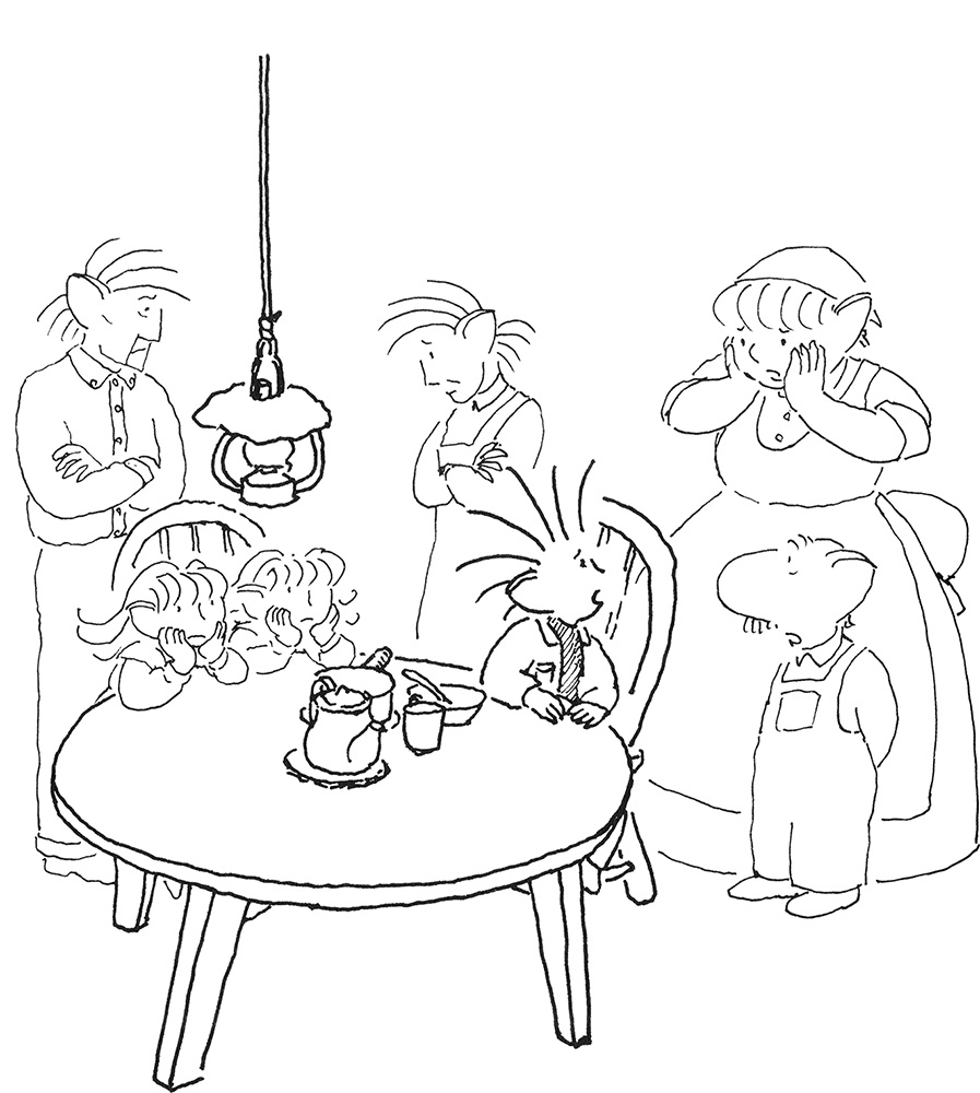 「こそあどの森の物語」第11巻『水の精とふしぎなカヌー』p.87