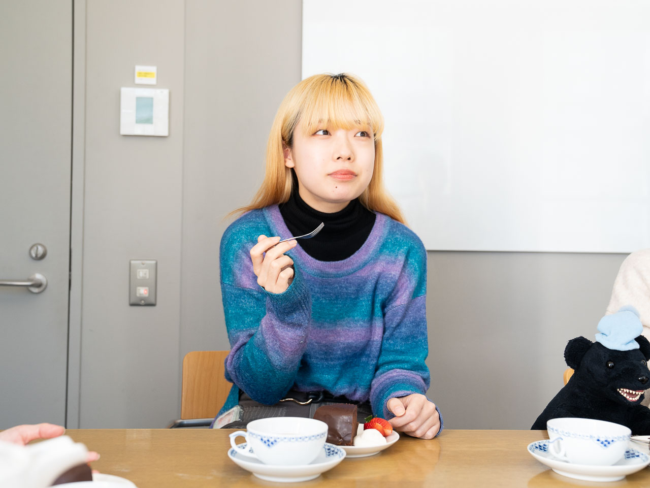 ▲大事に、大事に食べています