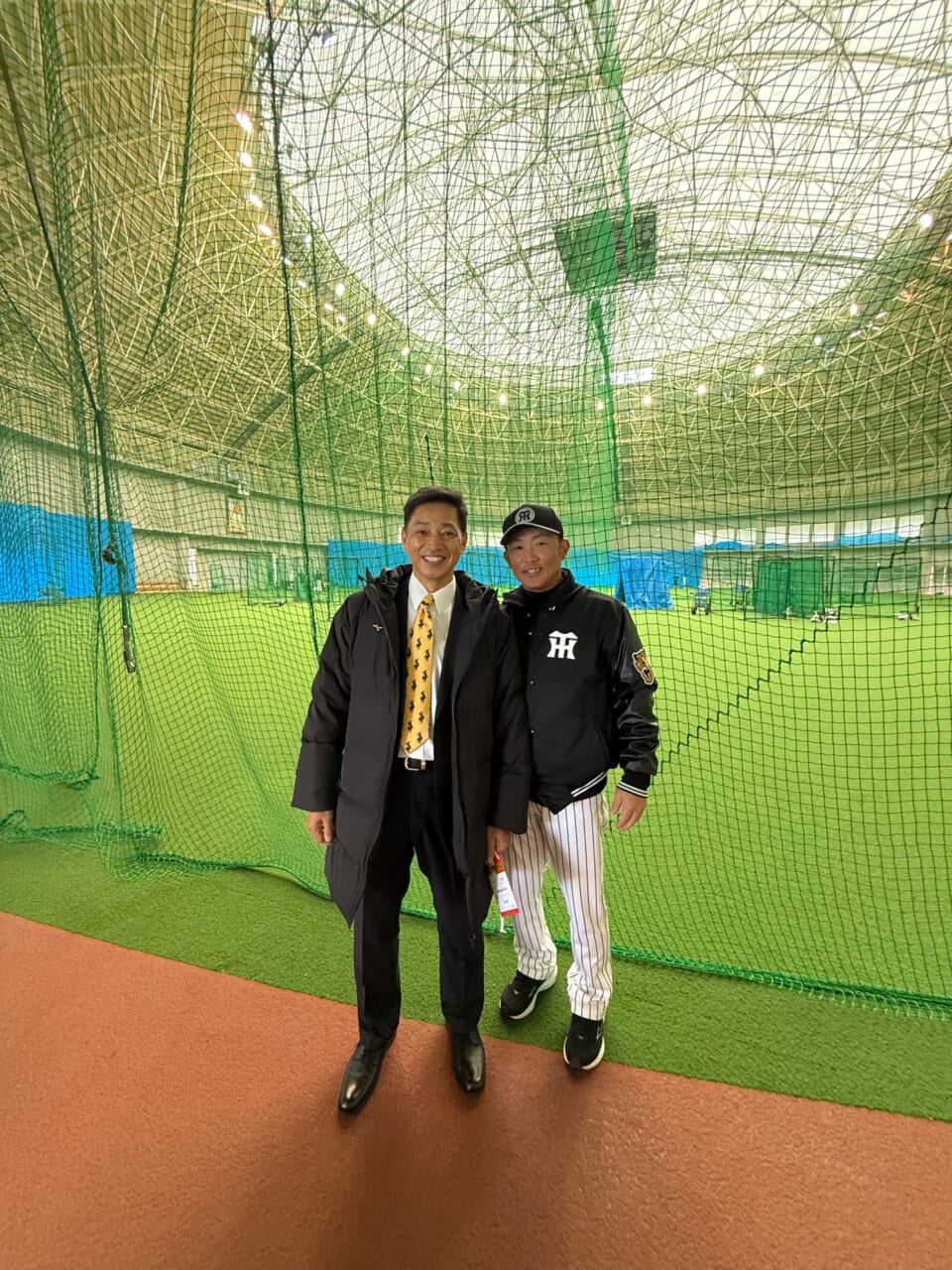 ヨギ！（編集部注：阪神タイガース梵英心コーチです！）