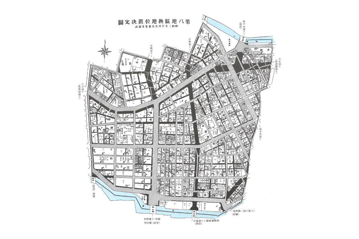 ※東京市役所(1931)『帝都復興区画整理誌 第三編 第一巻』より