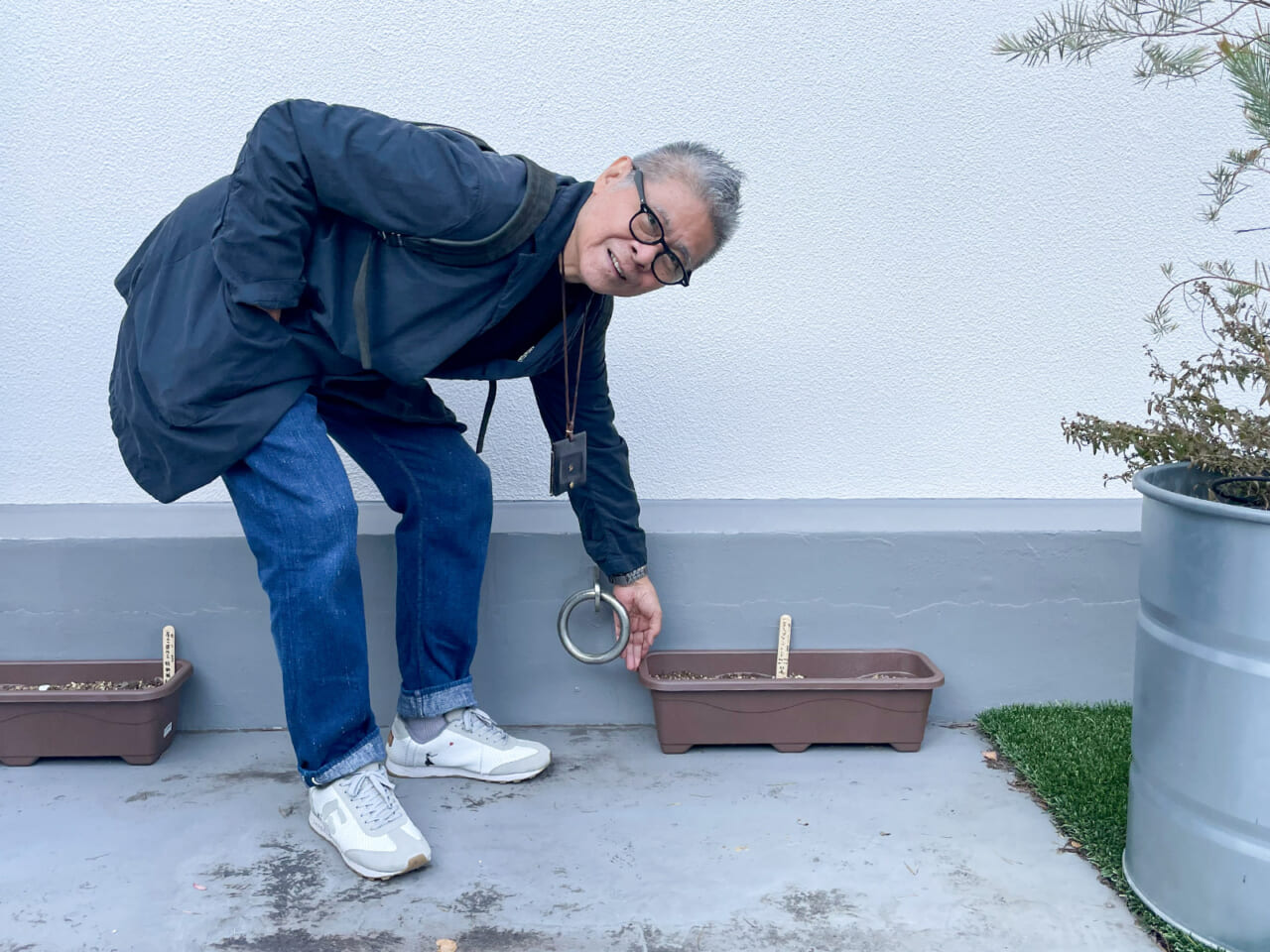 ▲後日、しっかりプランターを確認しました！


