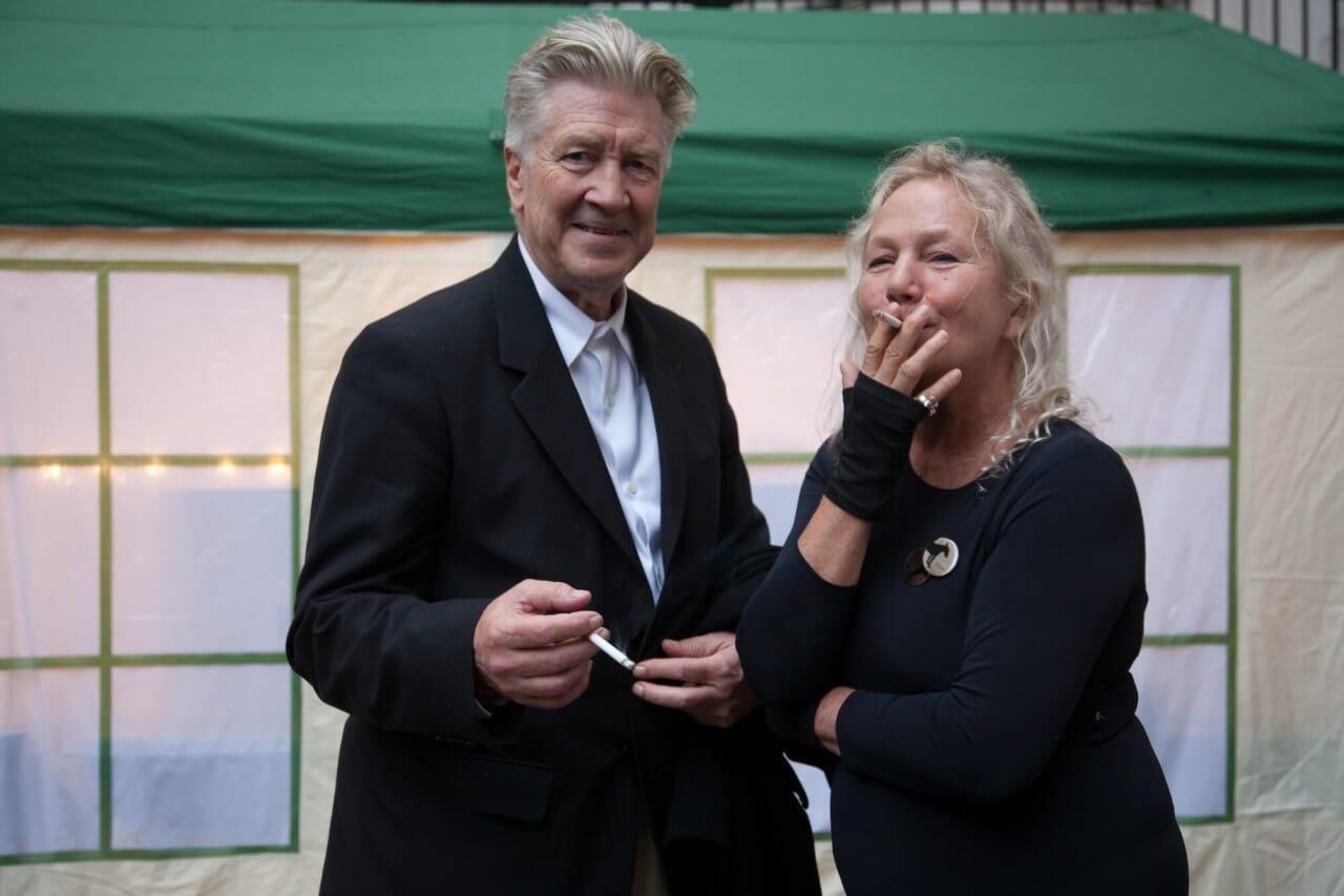 提供写真：デヴィッド・リンチとアニエス