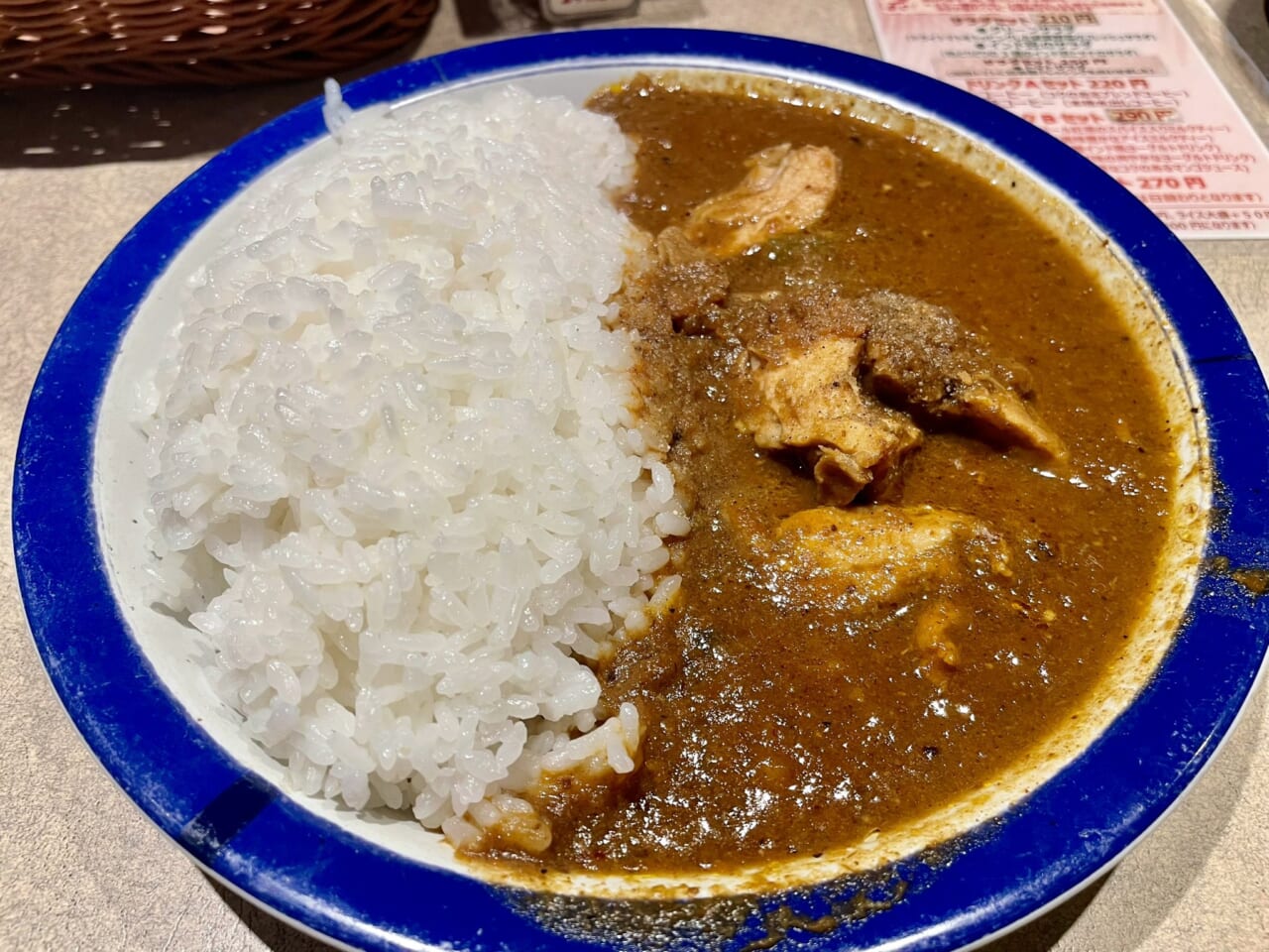 ▲カリーライス専門店「エチオピア」のカレーです