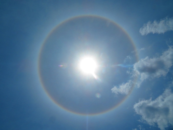 ▲巻層雲（うす雲）