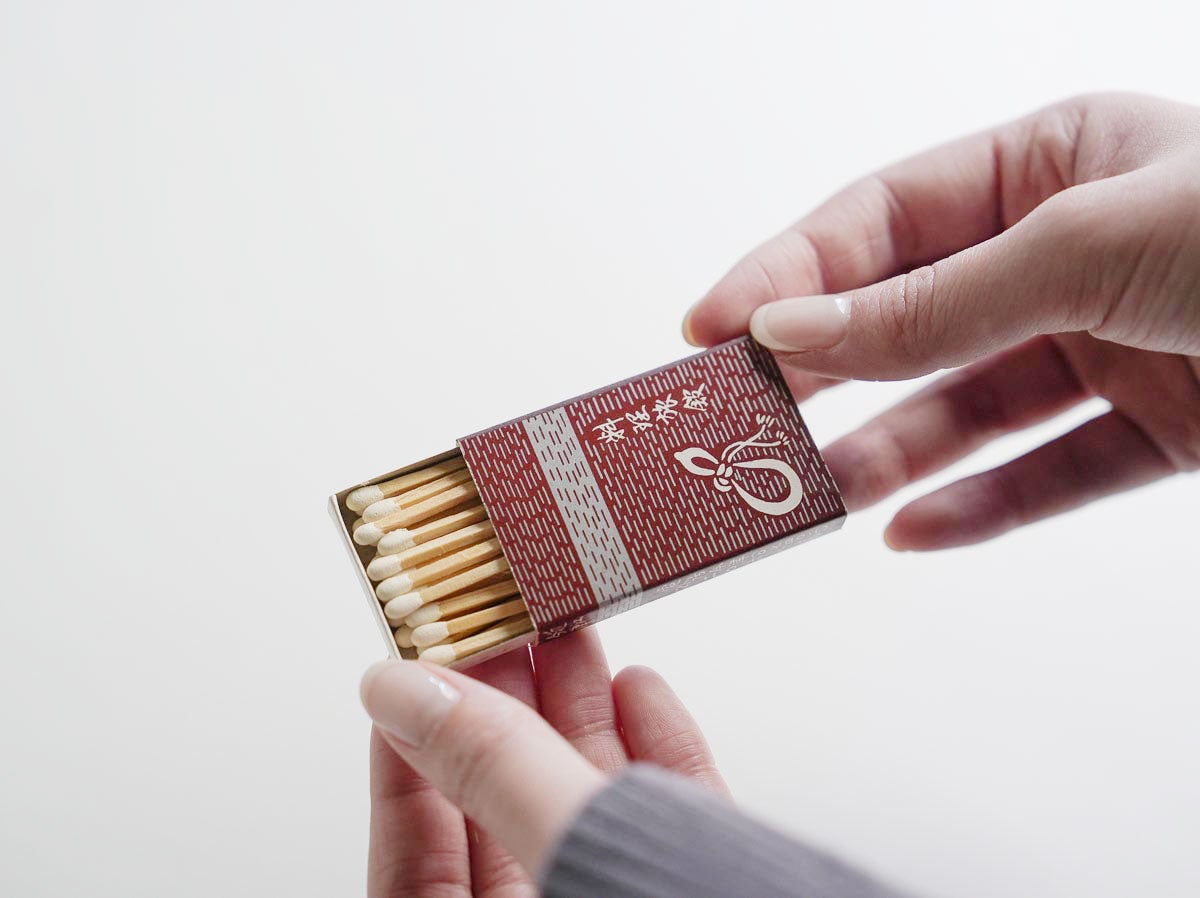 マッチ棒のくすり部分は、ホワイト。