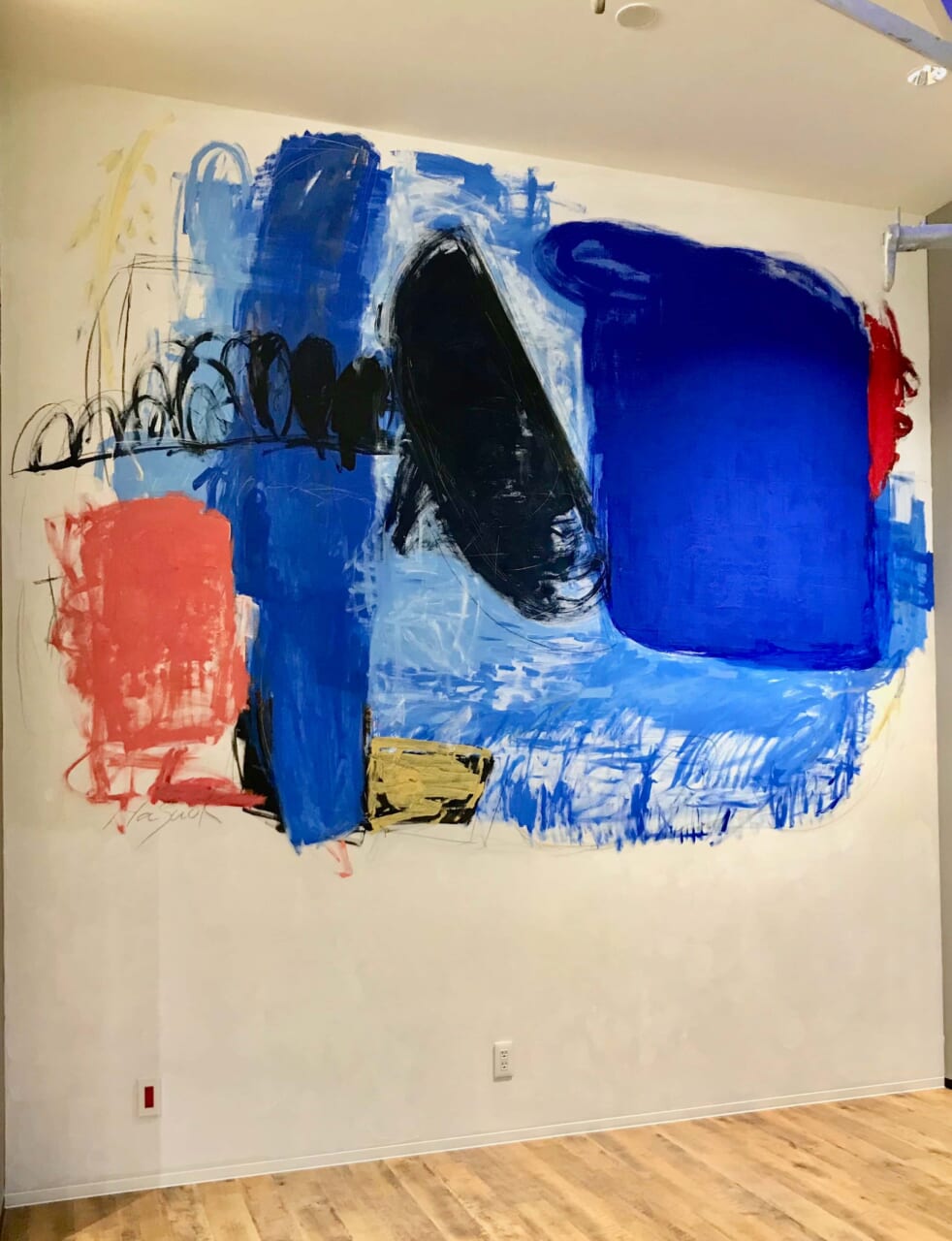 ▲千葉県「重城病院」壁画（2022年）