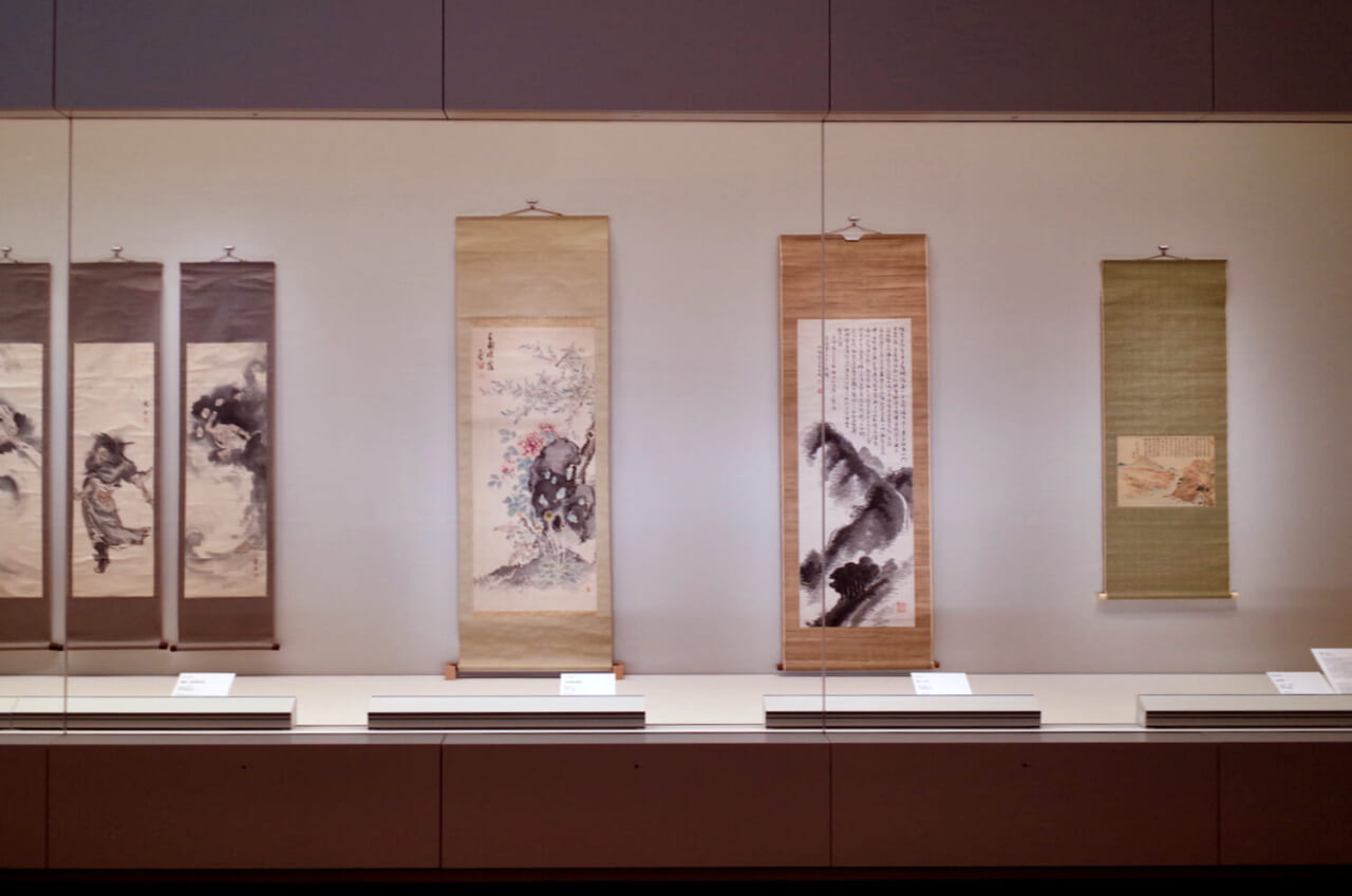 コレクション展 因伯の画家たちー 近世絵画編 会場風景